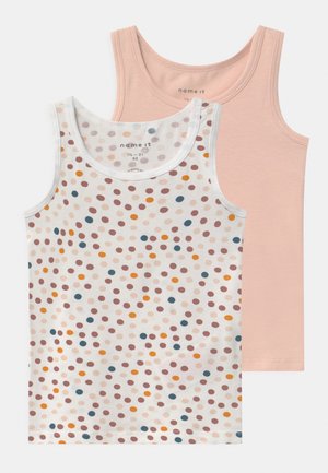 NMFTANK DOT 2 PACK - Maglietta intima - peach whip