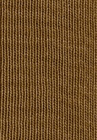 Tessuto ribbed marrone con una superficie texture e strisce verticali, che mostrano un motivo coerente e un filato fine.