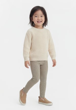 Wheat JULES - Strømpebukser - gravel melange