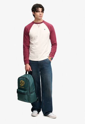 Superdry & Co, SUPERDRY HERITAGE BACKPACK.. - Sac à dos - enamel green winter gold