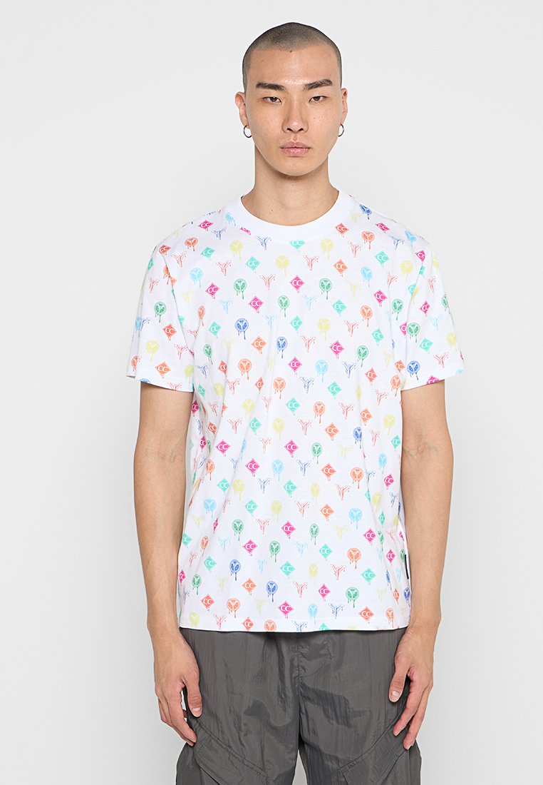 carlo colucci T-shirt print meerkleurig
