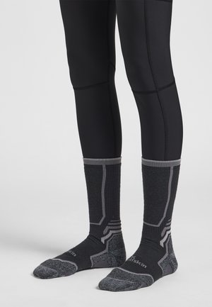 Jack Wolfskin TREK MERINO  - Sportsocken - black