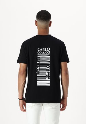 Carlo Colucci, T-shirt con stampa - black