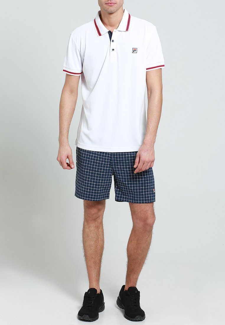 Fila PIRO - Polo shirt - weiß/white - Zalando.co.uk