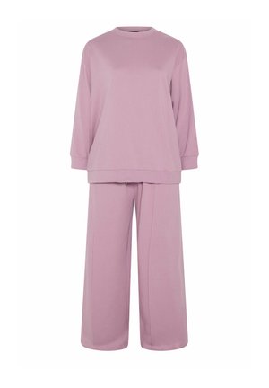 Yours Clothing, PLUS SIZE TROUSER CO-ORDS - Sweater - light pink