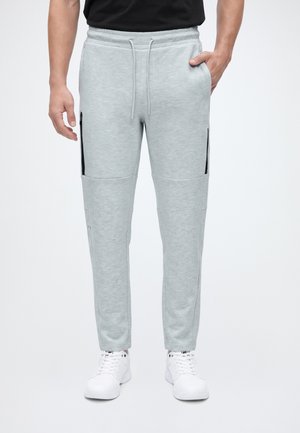 Jack & Jones JPSTGORDON FUSION - Долнище на анцуг - light grey melange
