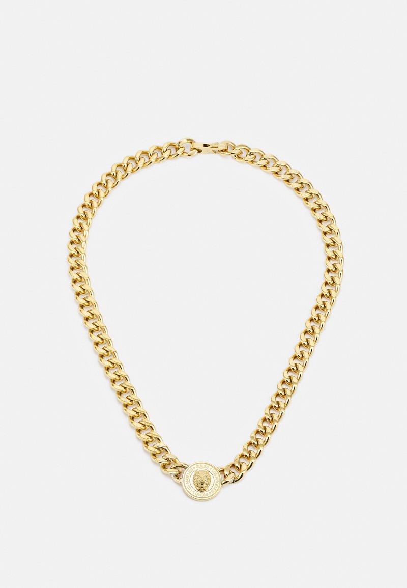 Guess CHAIN LION COIN Collar yellow goldcoloured/black/dorado Zalando.es