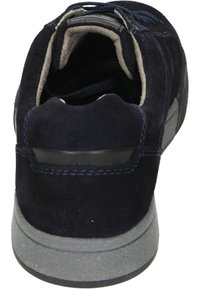 Chaussures Basses Homme Pius Gabor - Cuir Rugueux Marron Foncé - Lacets - Semelle EVA - Largeur Normale