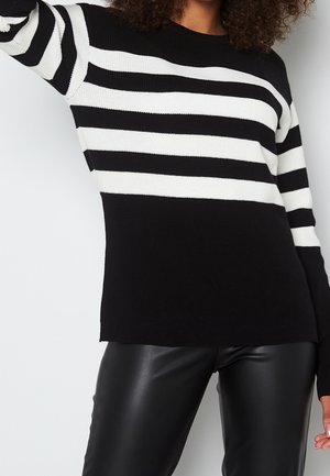 Strickpullover - black