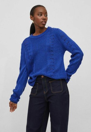 DETAILREICHER - Stickad tröja - mazarine blue