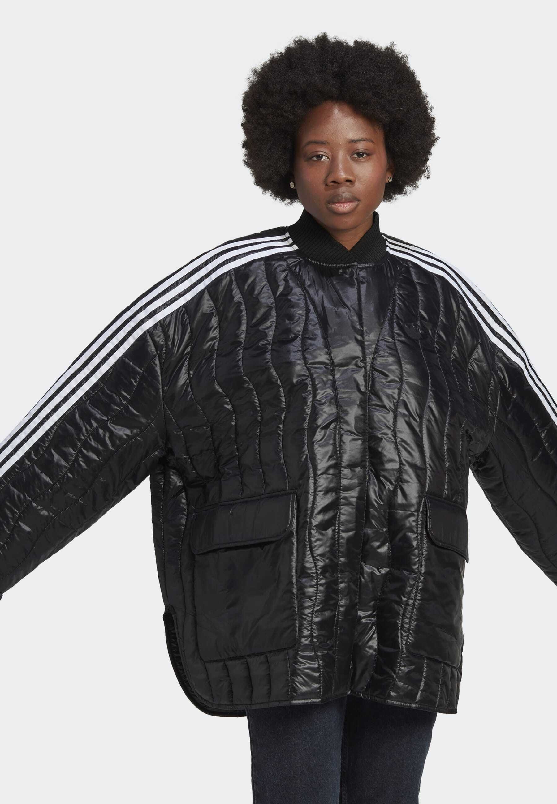 adidas pitkä bomber takki