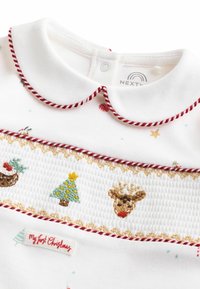 Next COLLARED CHRISTMAS - REGULAR FIT - Alvóruha - white