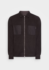 Only & Sons ONSTIM FULL ZIP  - Fleecejacka - obsidian