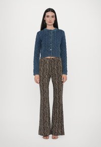 Diane von Furstenberg BROOKLYN PANTS - Püksid - brown
