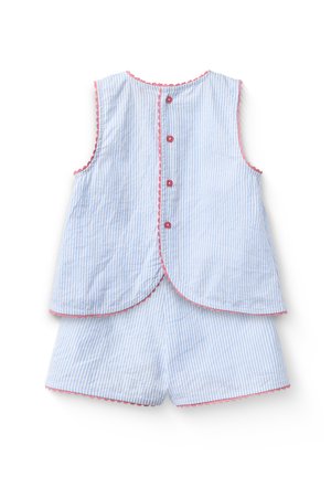 Copenhagen Colors DECO SET - Blouse - sky blu/cream