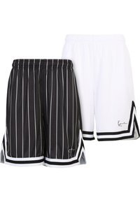 Karl Kani 2 PACK - Treningo apatinė dalis - black pinstripe white