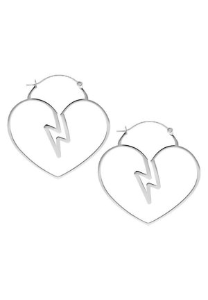 Wildcat HEARTBREAKER HOOPS - Earrings - Silber