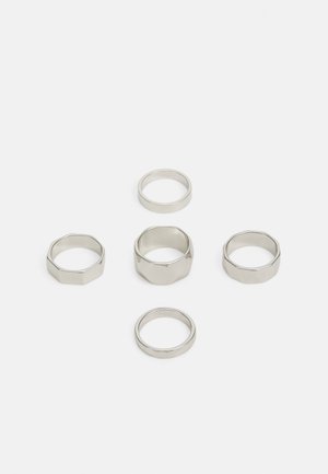 5 PACK - Sõrmus - silver-coloured