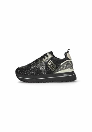LIU JO WITH GLITTER - Sneakers laag - black