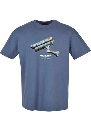 CCTV OVERSIZE - T-shirts print - vintageblue