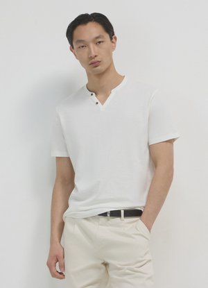 Calliope SERAFINO - T-shirt basic - bianco lana