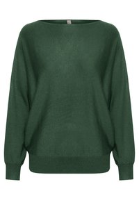 Culture Stickad tröja - dark green