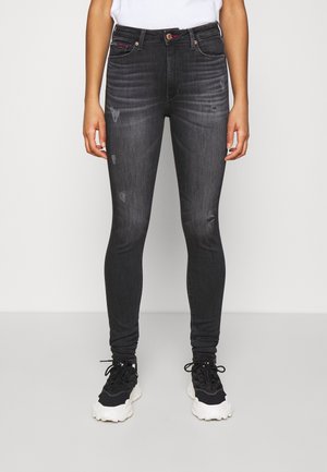 Tommy Jeans Vaqueros pitillo - black denim