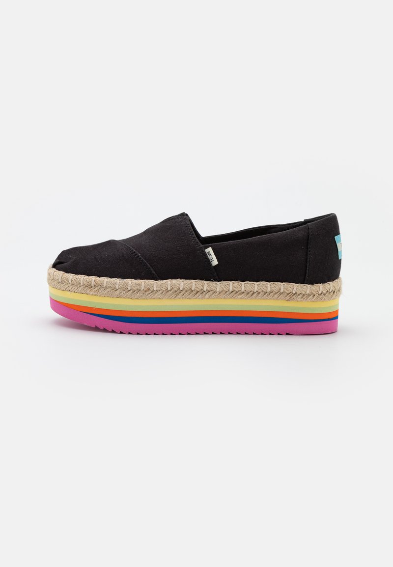 TOMS ALPARGATA PLATFORM ROPE HIGH VEGAN Mocasines - Zalando.es