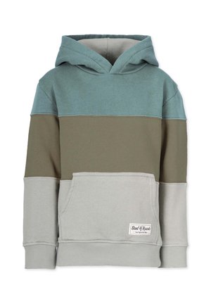 Band of Rascals HOODED 3C BLOCK - Kapuzenpullover - sage moos