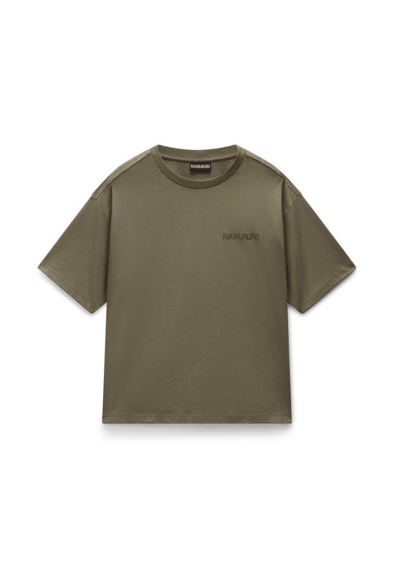 Napapijri T-shirt print lichtgroen
