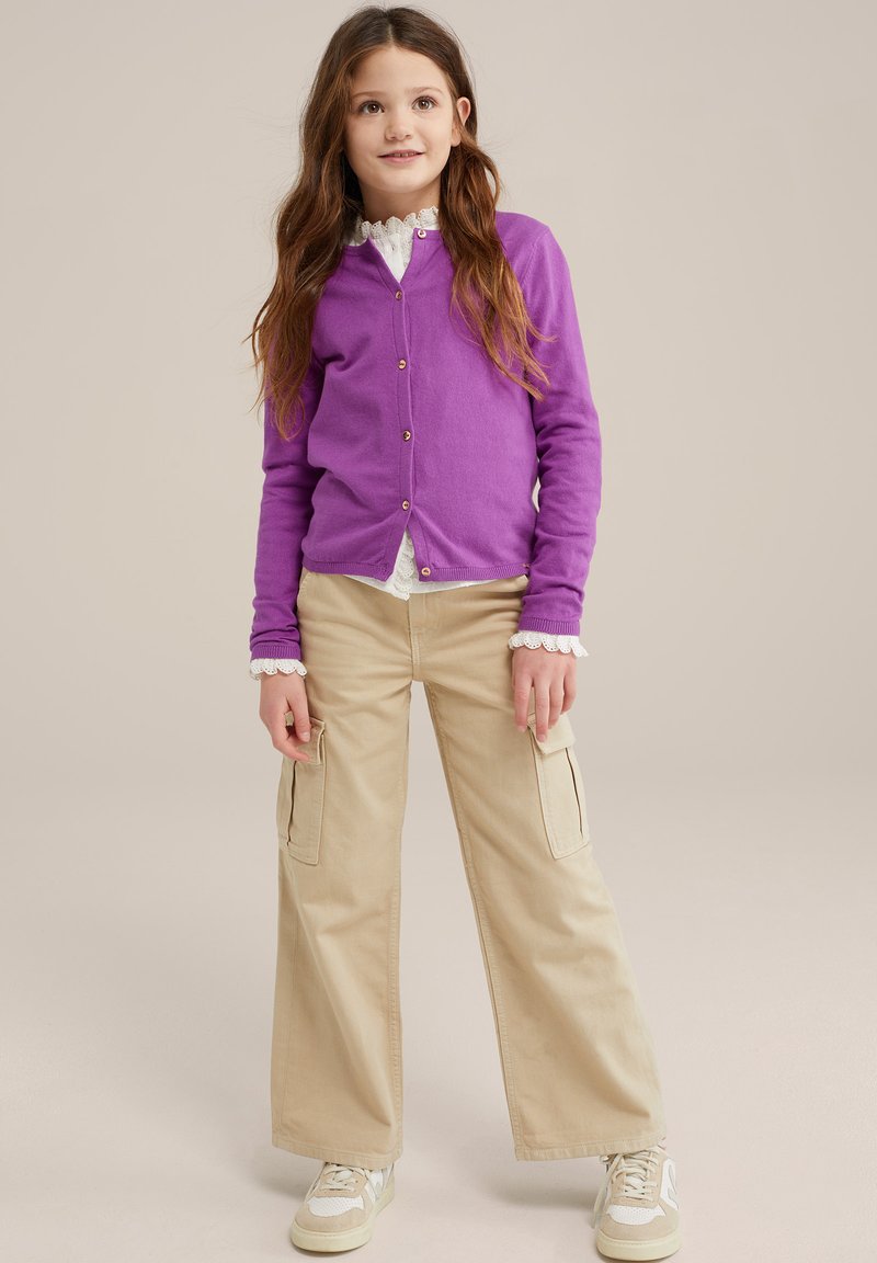 WE Fashion - Kardigán - purple, Nagyítás