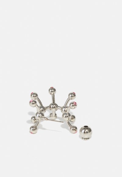 Lorette Colé Duprat CHROMO EARRING UNISEX - Pendientes - silver-coloured