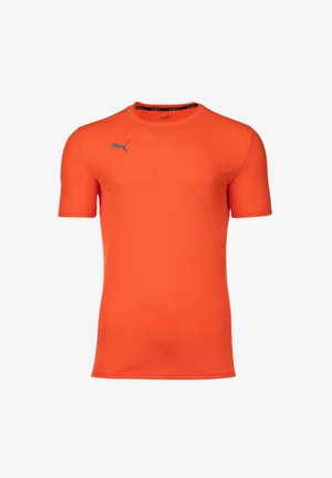 Puma FINISHER FUNKTIONS DRYCELL RUNDHALS KURZARM UNI FINISHER - T-Shirt basic - orange