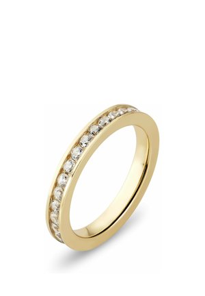 CHRIST CHRIST DAMEN-RING 925ER SILBER, RECYCELT ZIRKONIA - Bague - gold-coloured