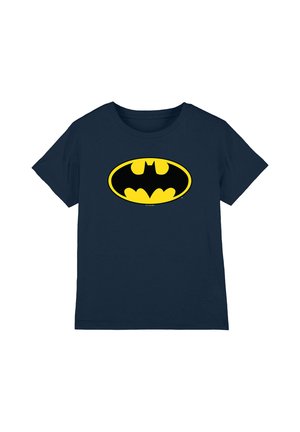 Cotton Soul, BATMAN CLASSIC LOGO UNISEX - Print T-shirt - dark blue