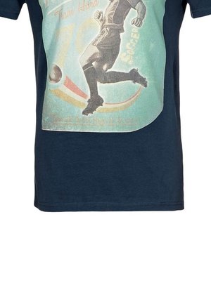 T-shirt con stampa - dark blue