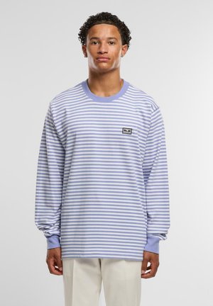 ESTABLISHED WORKS EYES - Topper langermet - white/violet