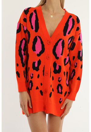 LOOSE - Cardigan - orange