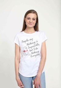 Disney DISNEY WINNIE THE POOH NOTHING IS IMPOSSIBLE - T-shirt z nadrukiem