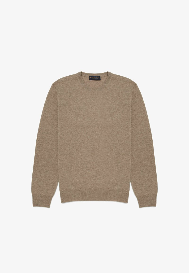 Brooks Brothers CREW-NECK - Trui - sand