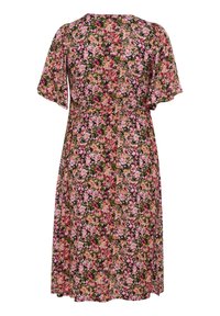 Kaffe Curve KCAMI - Jurk - melon pink abstract flower