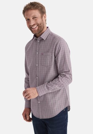 Hemd - bordeaux vichy
