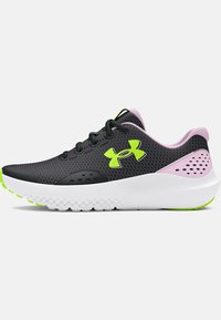 Under Armour VISUAL CUSHIONING UA GGS SURGE 4 - Road running shoes - black