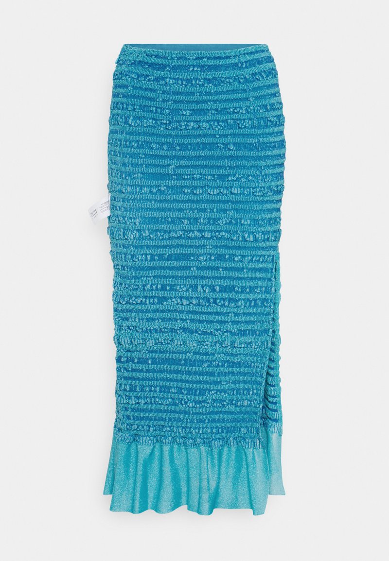 Hervé Léger Kokerrok blauw Hervé Léger Kokerrok blauw