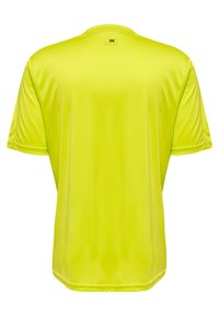 Hummel CORE XK  - T-shirts print - lime popsicle black