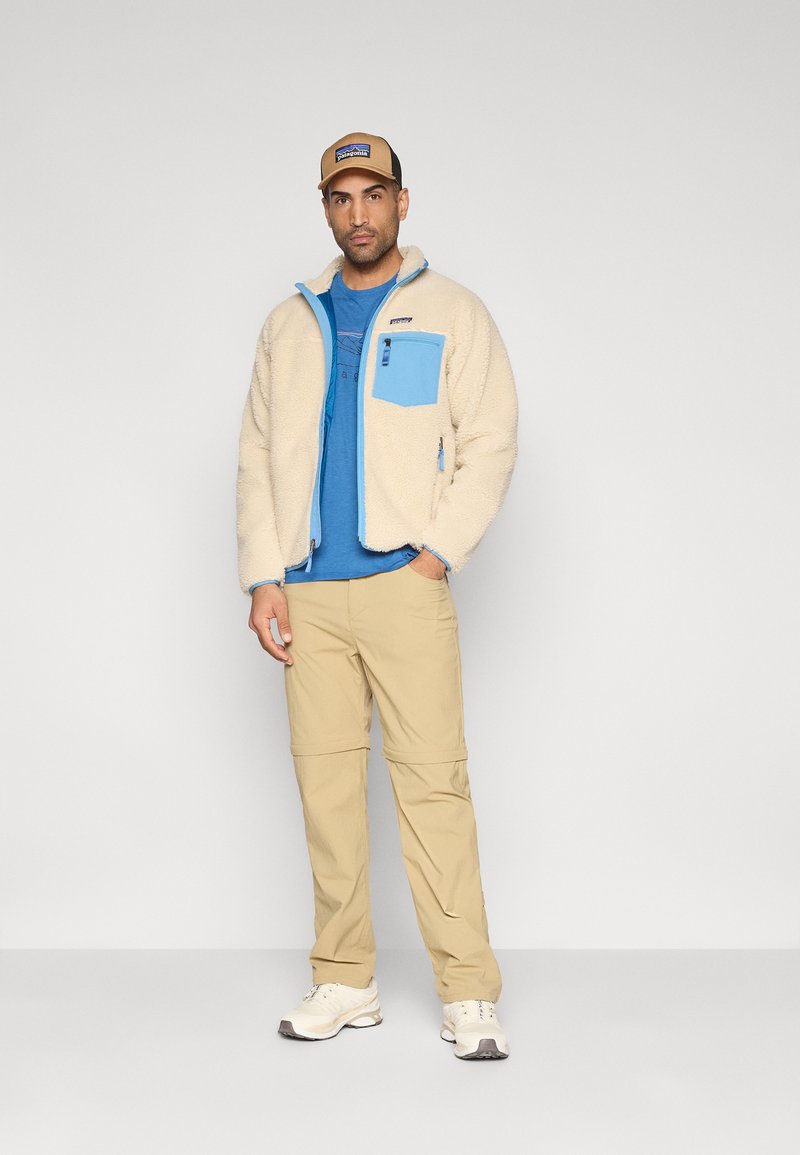 Patagonia CLASSIC RETRO-X - Fleecová bunda - dark natural/shore blue