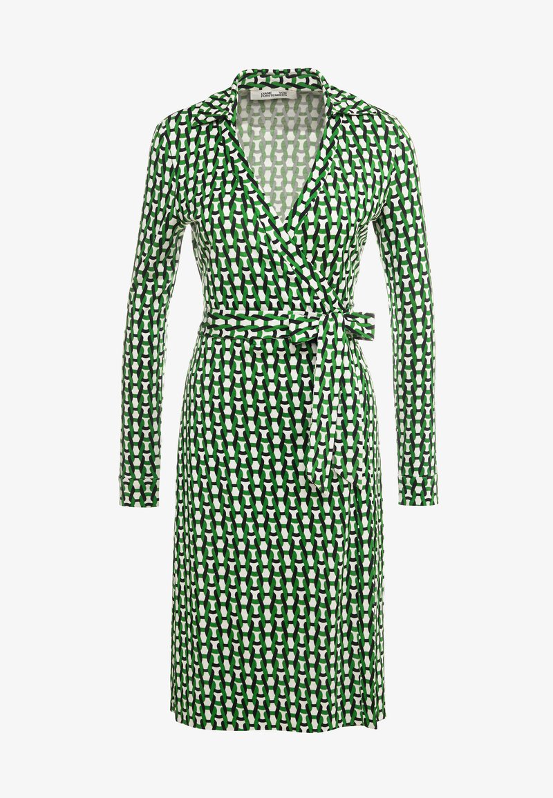 Diane Von Furstenberg New Jeanne Two Freizeitkleid Green Grun Zalando De