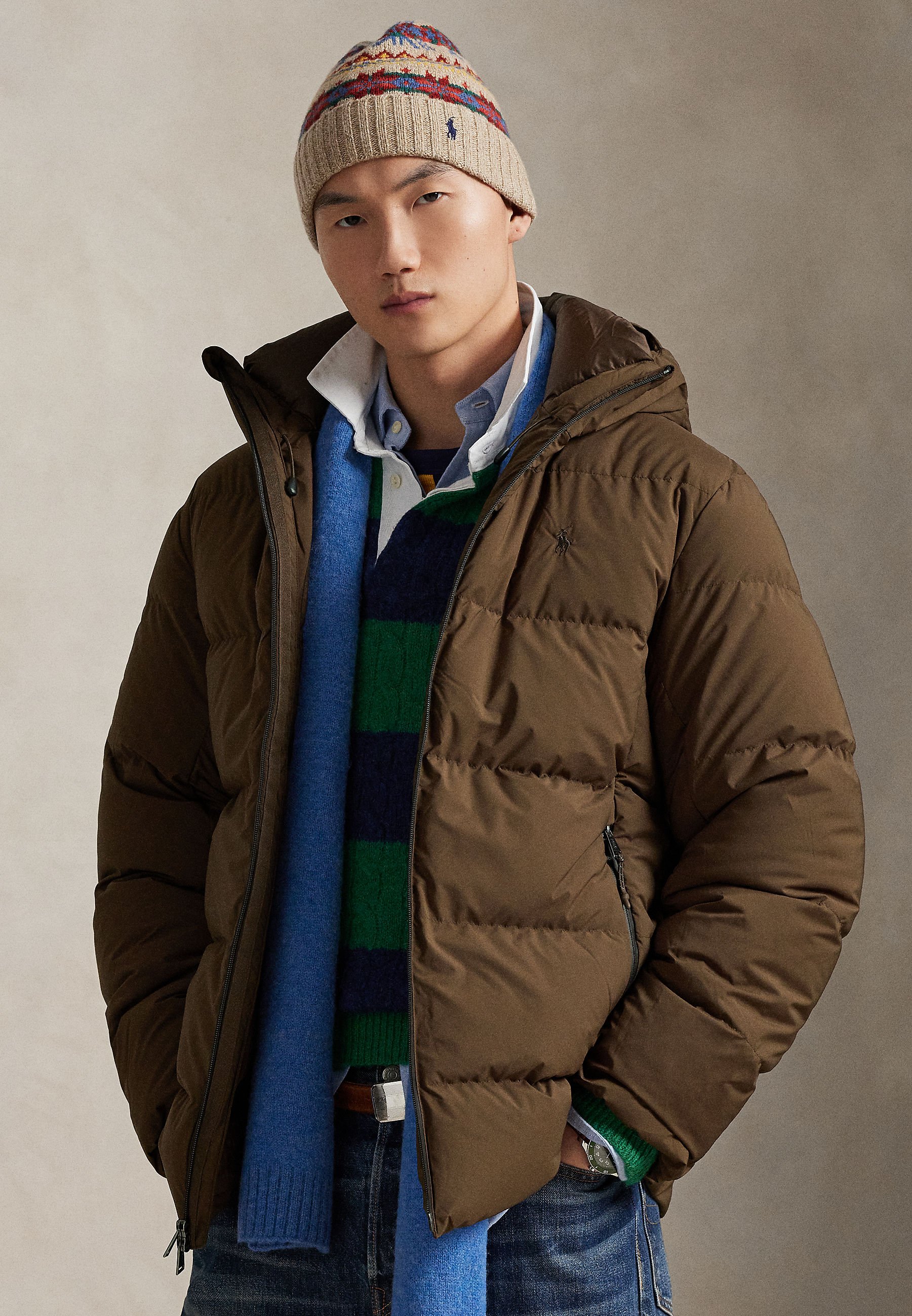 Polo Ralph Lauren Down jacket - nutmeg brown/brown - Zalando.co.uk