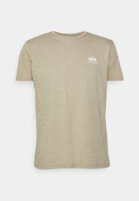 SMALL LOGO - Basic póló - vintage sand