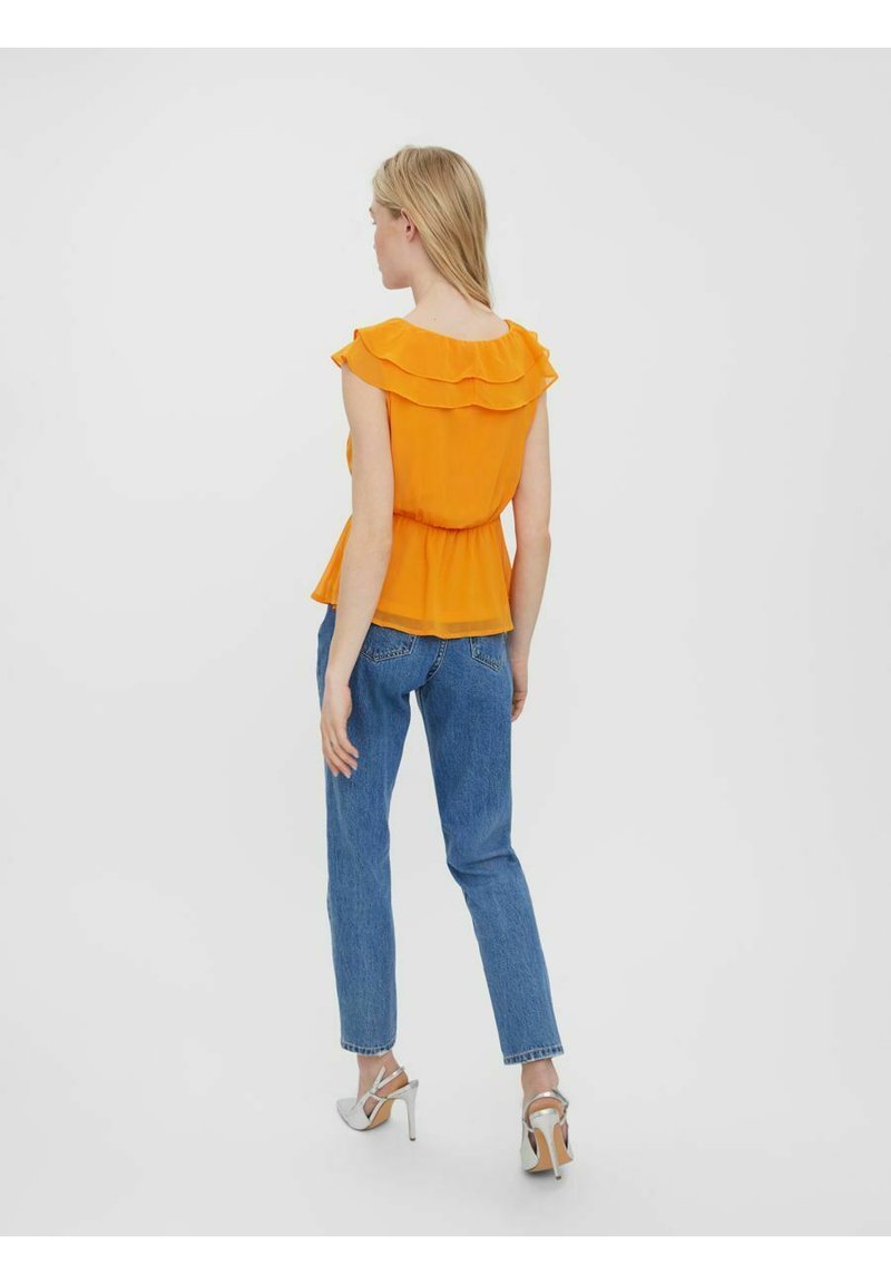 Damen T-Shirts | Vero Moda Top sun orange/orange - BT75894 Damen T-Shirts | Vero Moda Top sun orange/orange - BT75894